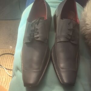 Elegant Black Men's Oxford Shoes